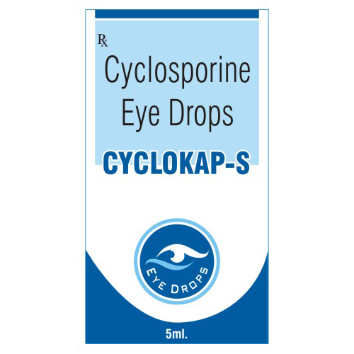CYCLOSPORINE EYE DROPS Manufacturer and Supplier in India