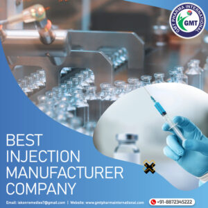 Best Pharmaceutical Injection Exporter from India 