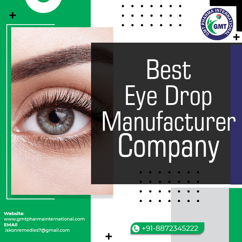 Eye Drops Manufacturing Company in Gujarat